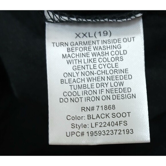 Coca-Cola Women’s 2XL Cropped Black T-Shirt Embroidered Patch Logo Graphic Tee - Picture 6 of 6